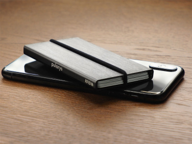 Logo trade promotional merchandise picture of: RFID credit and business card holder 126615500