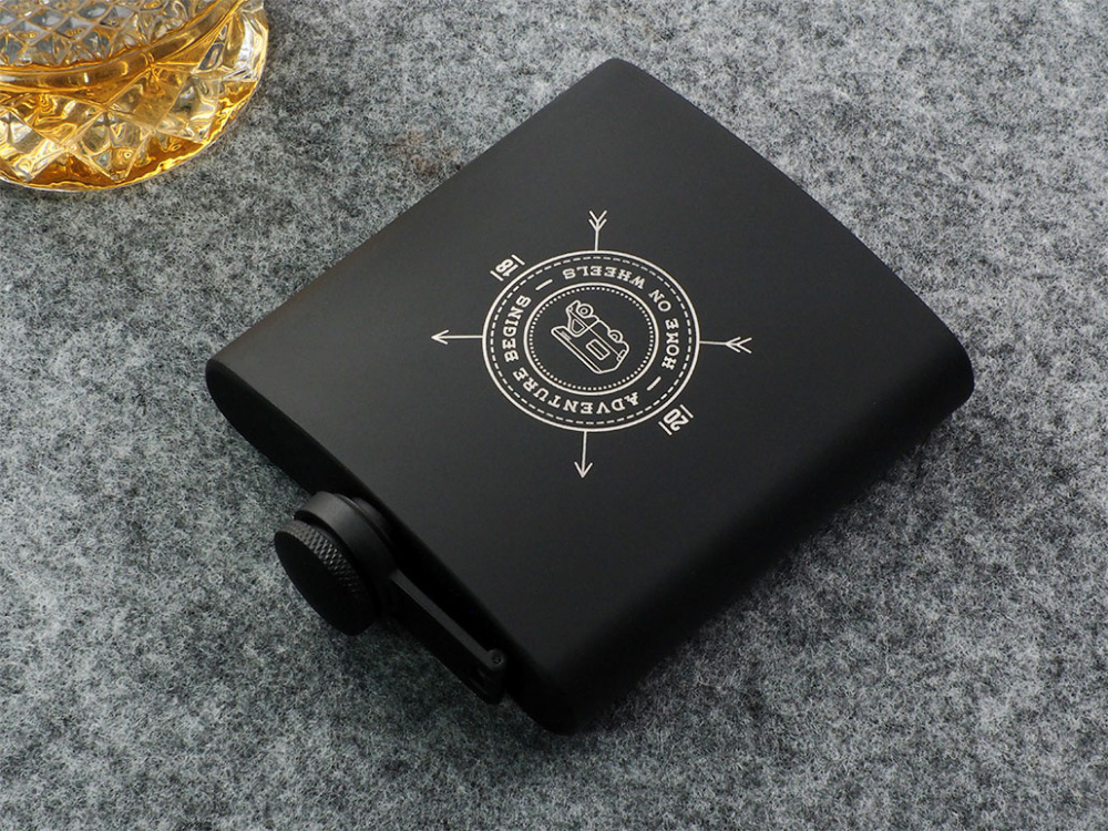 Logo trade promotional gift photo of: Hip flask 190203600