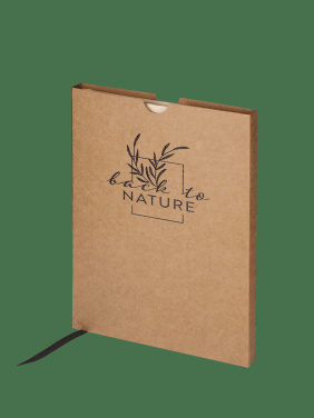 Logo trade promotional items image of: Recycled Tea Notebook 209734000