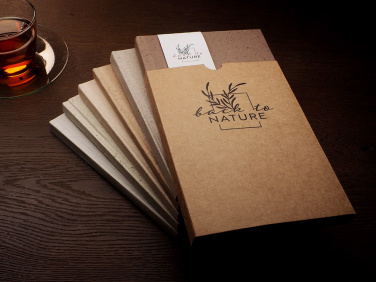 Logotrade promotional gift picture of: Recycled Coffee Notebook 209733900