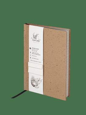 Logotrade promotional giveaway picture of: Recycled Coconut Notebook 209734100