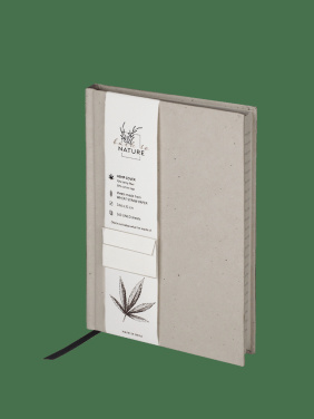 Logotrade promotional items photo of: Recycled Hemp Notebook 209734300