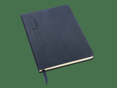 Logotrade corporate gift picture of: Magnetic notebook with a pen 124715100