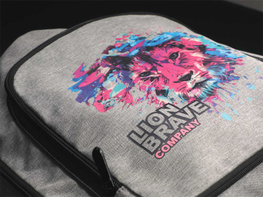 Logo trade promotional gift photo of: Drawstring backpack 123210500