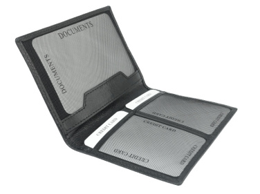 Logo trade promotional items picture of: RFID document wallet 20801300