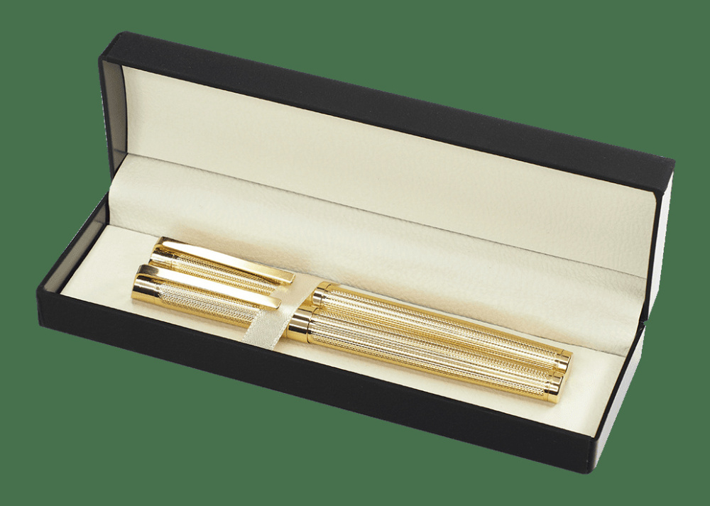 Logo trade promotional products image of: MACBETH pen set 98203600