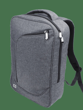 Logo trade business gifts image of: ECO backpack RPET 126815900