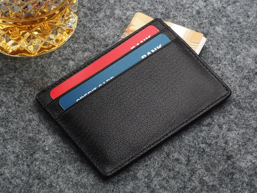 Logo trade corporate gifts image of: RFID credit card case 190105200