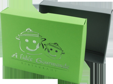 Logo trade promotional items image of: Box (11x9,3x1,8cm) 977037