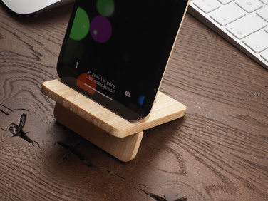 Logo trade advertising products picture of: Wooden telephone stand 1834292