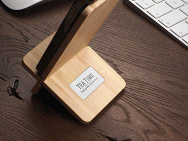 Logo trade corporate gifts picture of: Wooden telephone stand 1834292