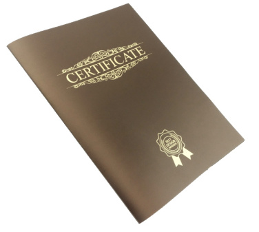 Logo trade promotional merchandise picture of: Certificate cover 152094