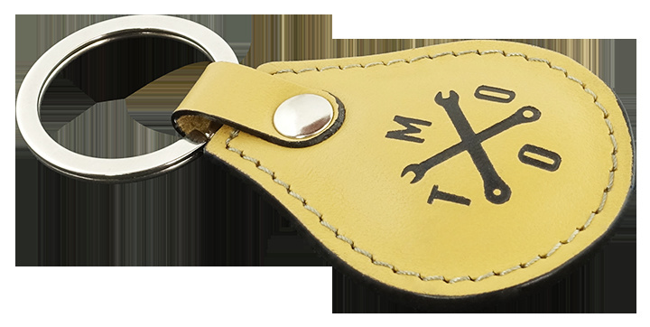 Logo trade promotional merchandise image of: Keyring 569131