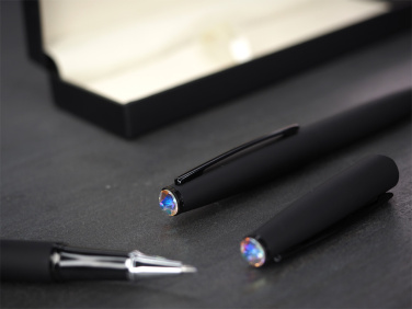 Logo trade promotional gifts picture of: Swarovski Crystal Pen set 1236036