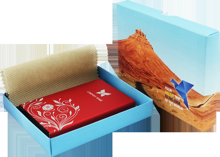 Logo trade promotional items image of: Box  (24x16,5x2,8cm) 986117