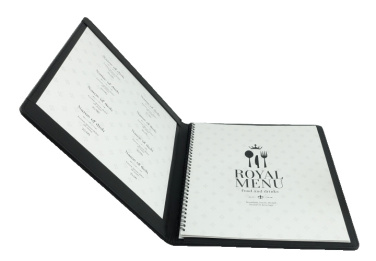 Logo trade promotional merchandise picture of: Menu cover 1078119