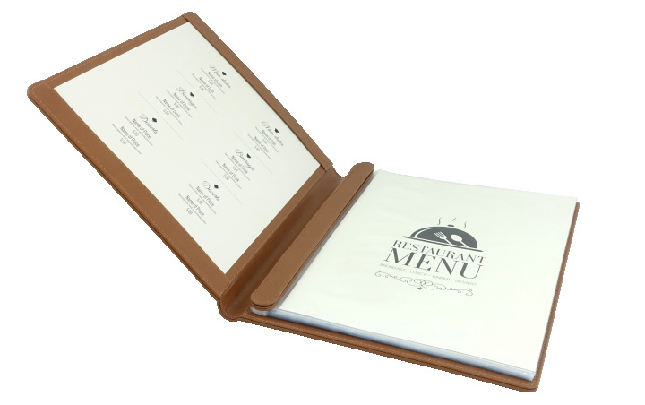 Logo trade corporate gift photo of: Menu cover 1055119