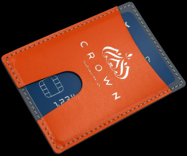 Logo trade business gift photo of: Credit card holder 544119