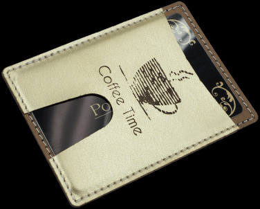 Logo trade promotional giveaways picture of: Credit card holder 544119