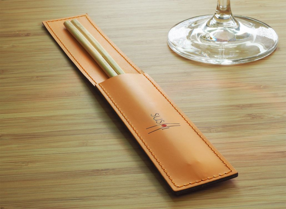 Logo trade promotional giveaways picture of: Chopsticks case 1042094