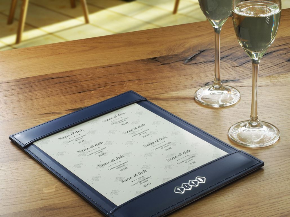 Logo trade promotional gifts image of: Menu pad 1024094