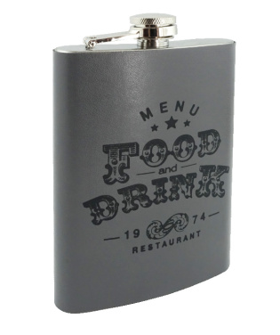 Logo trade promotional giveaway photo of: Hip flask 425119