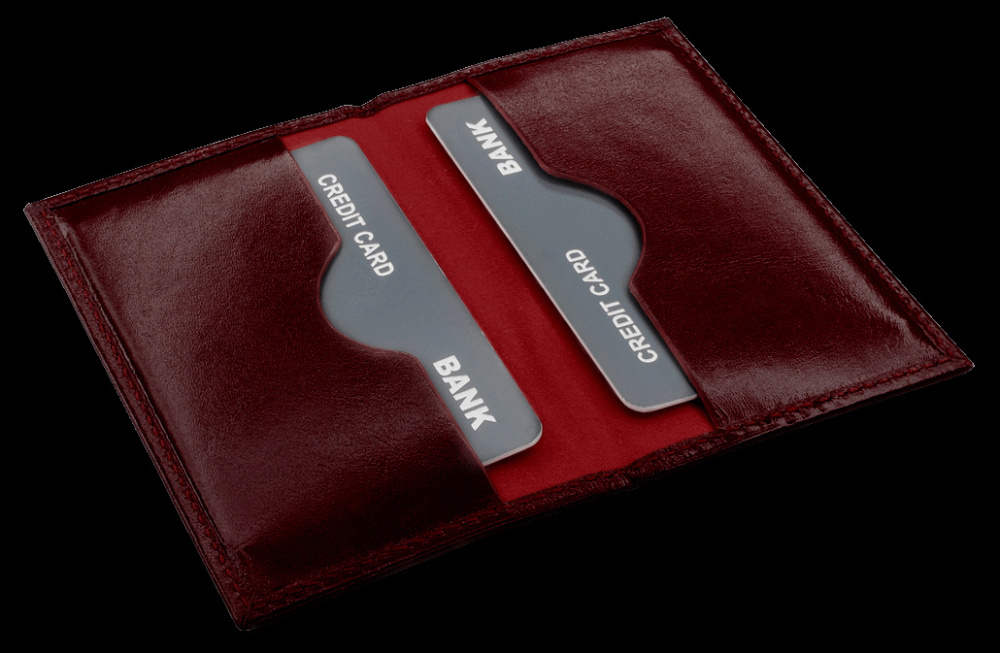 Logo trade promotional giveaway photo of: RFID credit and business card holder 211067