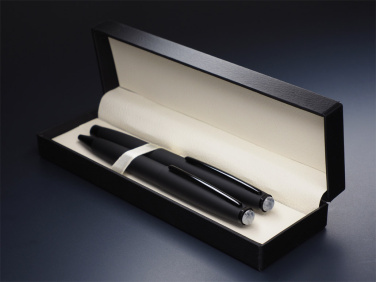 Logo trade promotional merchandise image of: Moonstone Pen set 1287036