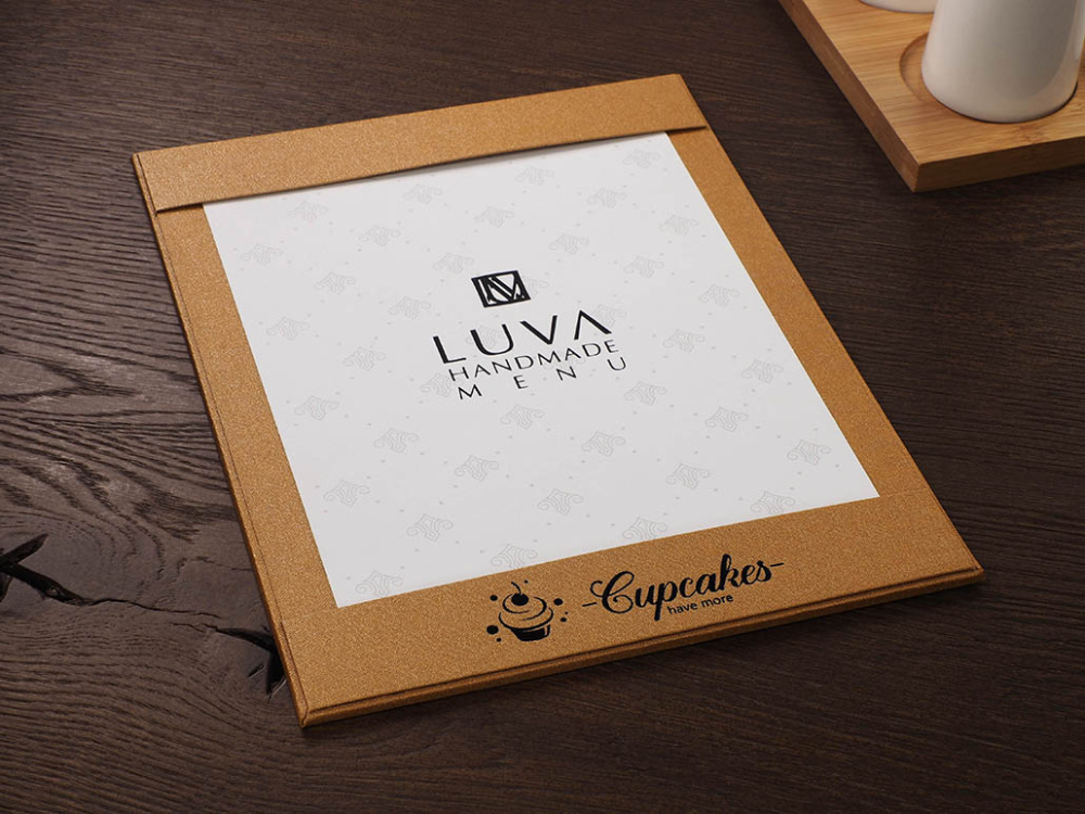 Logo trade business gifts image of: Menu pad 1024280