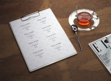 Logo trade corporate gift photo of: Clipboard menu 1122119