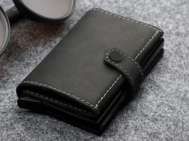 Logotrade promotional gift picture of: RFID wallet - Hunter Leather 2109284