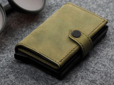 Logo trade promotional products picture of: RFID wallet - Hunter Leather 2109284