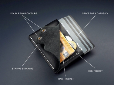 Logo trade promotional giveaways picture of: Wallet 384131