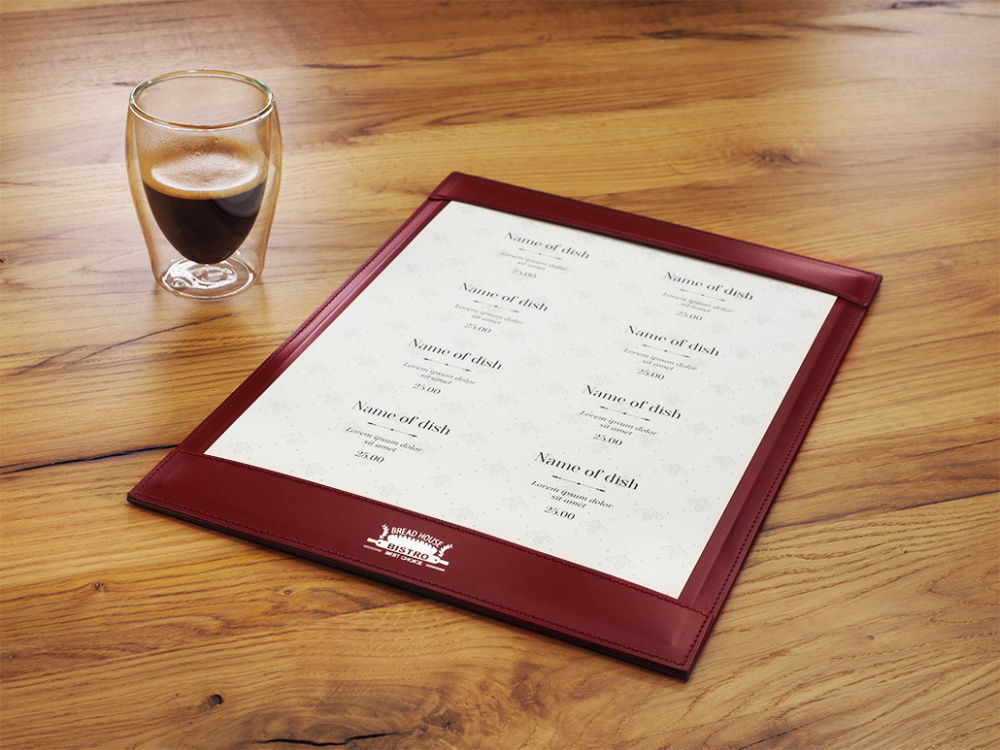 Logotrade promotional gift picture of: Menu pad 1025094