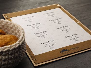 Logo trade advertising products picture of: Menu pad 1668121