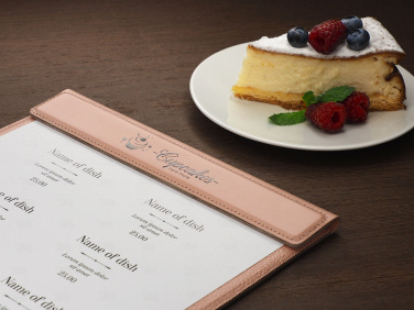 Logo trade promotional gift photo of: Menu cover 1241281