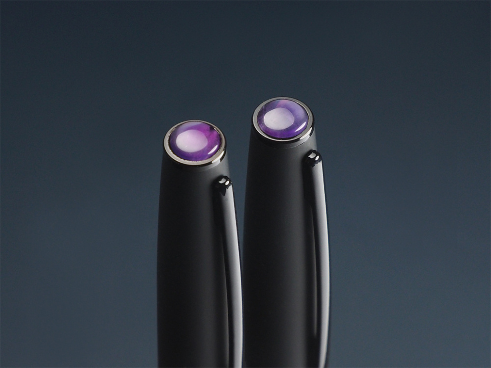 Logo trade business gift photo of: Amethyst Pen set  1288036