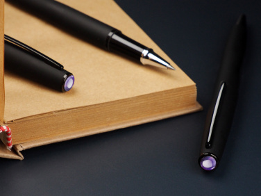 Logo trade promotional giveaway photo of: Amethyst Pen set  1288036