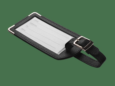 Logo trade promotional merchandise image of: Luggage tag 1821113