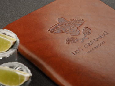 Logo trade corporate gifts image of: Menu cover Ambiente 1181141