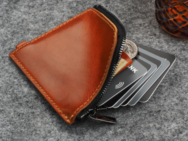 Logo trade promotional giveaways image of: Minimal wallet 1932141