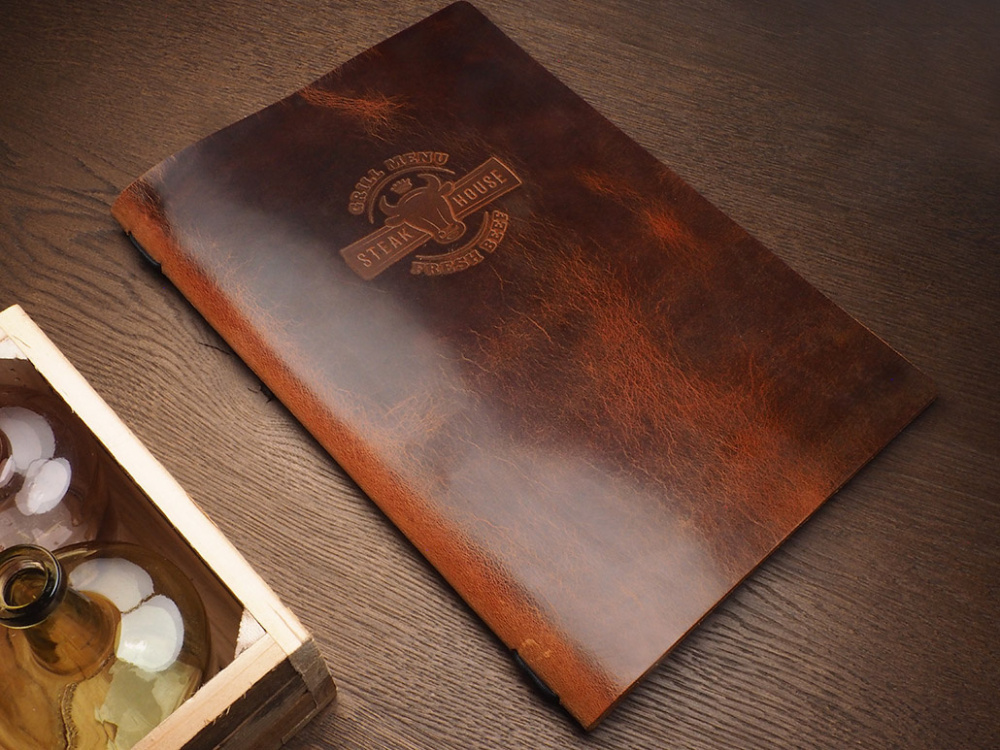 Logo trade promotional gift photo of: Menu cover Ambiente 1178310