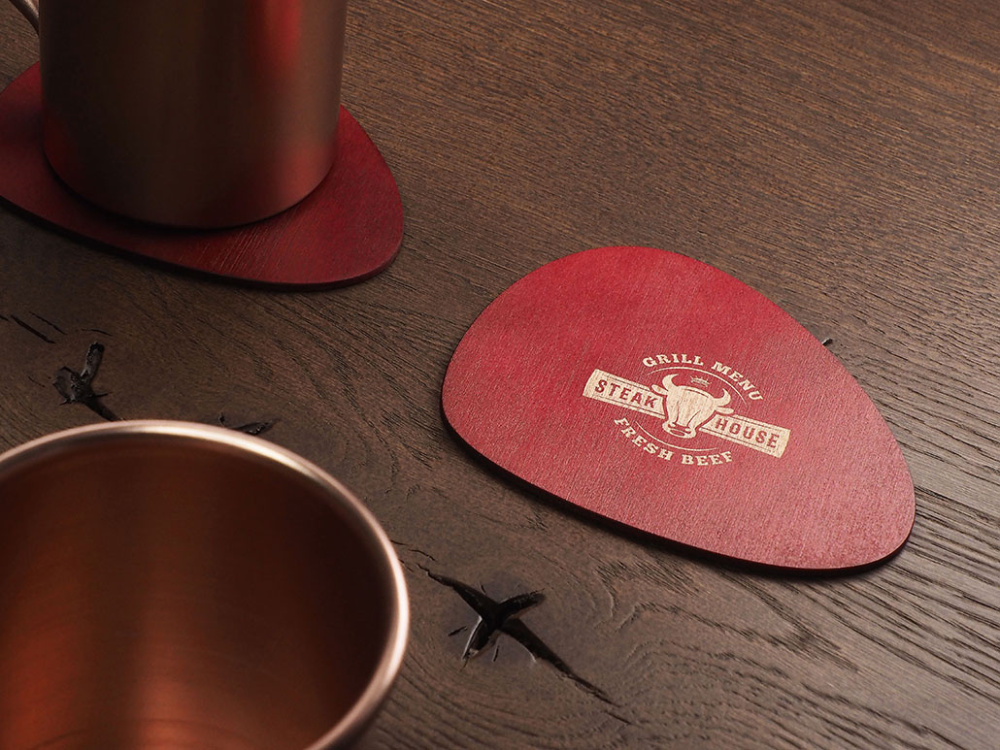 Logotrade promotional item picture of: Coaster 1607121