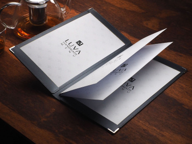 Logo trade promotional gifts image of: Menu cover Fine Dining Pro 1633319