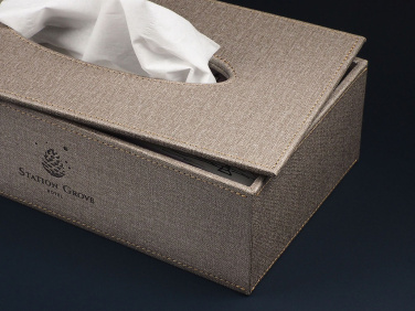 Logo trade promotional products image of: Tissue box 992321