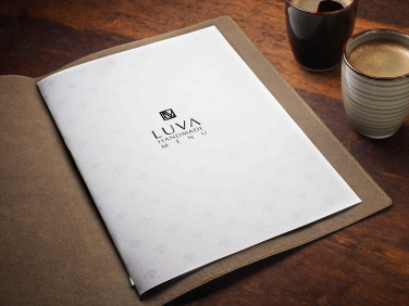 Logo trade promotional giveaways image of: Menu cover Ambiente 1178106