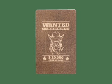 Logo trade promotional products image of: Wooden magnet 2034121