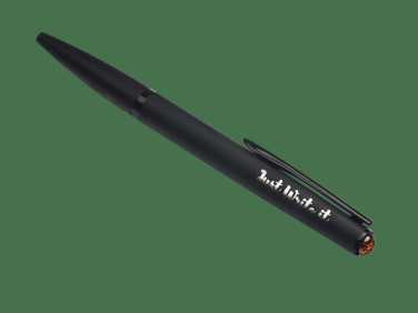 Logotrade corporate gifts photo of: Ball pen with AMBER stone 2070036