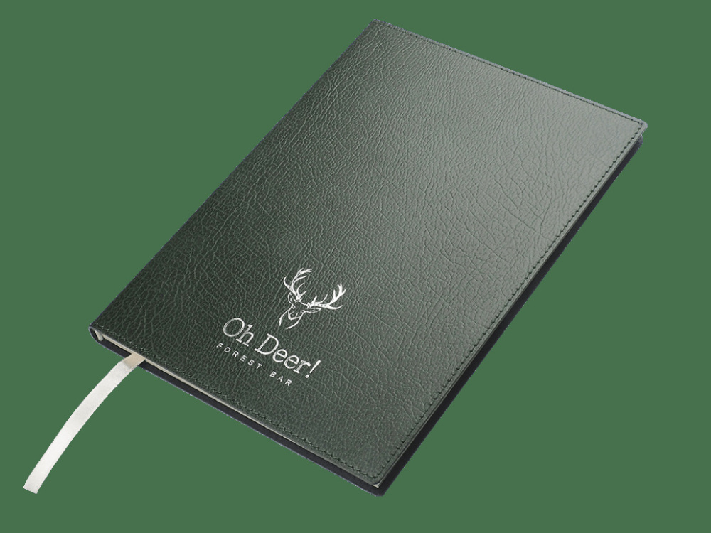 Logo trade business gift photo of: Notebook  1945330