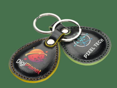 Logo trade business gifts image of: Keyring 178011